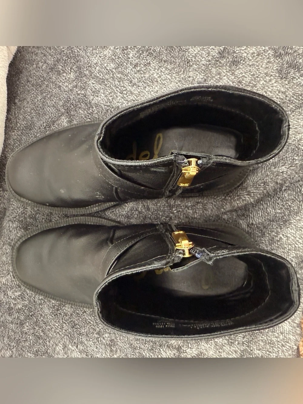 Sam Edelman girls Black Lucianna Marie Size 2 Combat